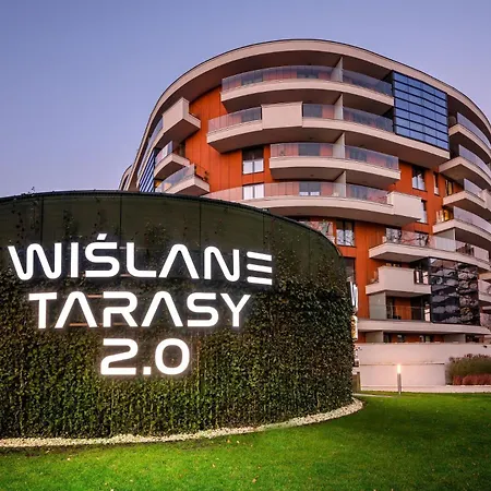 Beautiful And Modern Apartment- Garage- Wislane Tarasy Krakow Exterior photo